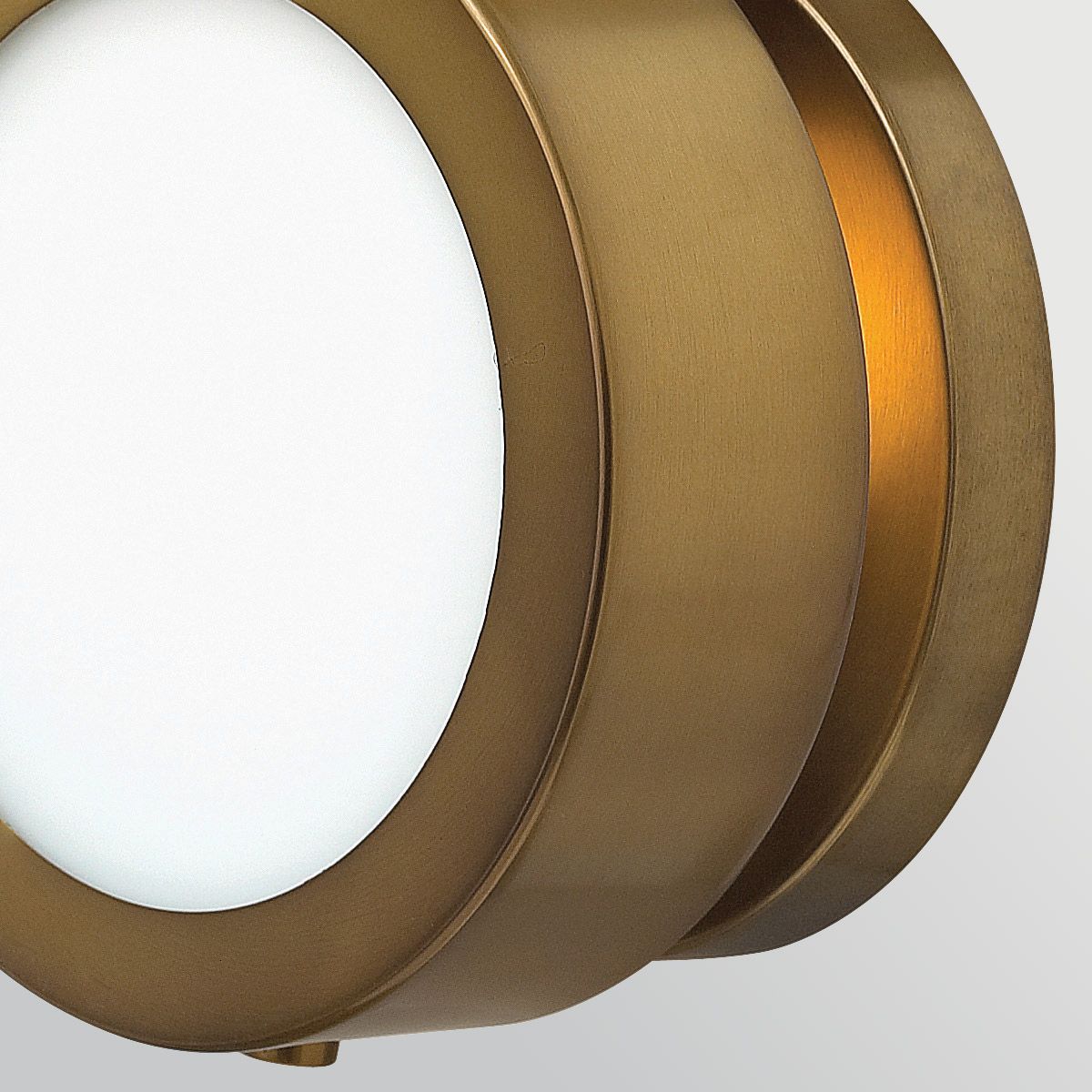 HK-MERCER-S-HB Mercer 1 Light Small Wall Light Heritage Brass