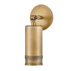 HK-PRATT-1LT-SPOT-HB Pratt 1 Light Outdoor  Spot Light Heritage Brass