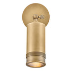 HK-PRATT-1LT-SPOT-HB Pratt 1 Light Outdoor  Spot Light Heritage Brass