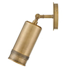 HK-PRATT-1LT-SPOT-HB Pratt 1 Light Outdoor  Spot Light Heritage Brass