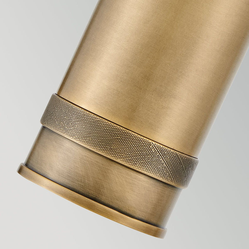 HK-PRATT-1LT-SPOT-HB Pratt 1 Light Outdoor  Spot Light Heritage Brass