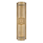 HK-PRATT-2LT-SPOT-HB Pratt 2 Light Up/Down  Outdoor Spot Light Heritage Brass