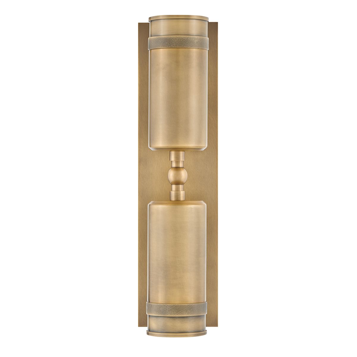 HK-PRATT-2LT-SPOT-HB Pratt 2 Light Up/Down  Outdoor Spot Light Heritage Brass