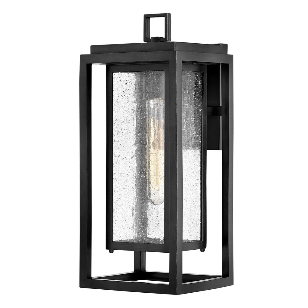 HK-REPUBLIC-M-BK Republic 1 Light Medium  Outdoor Lantern Black