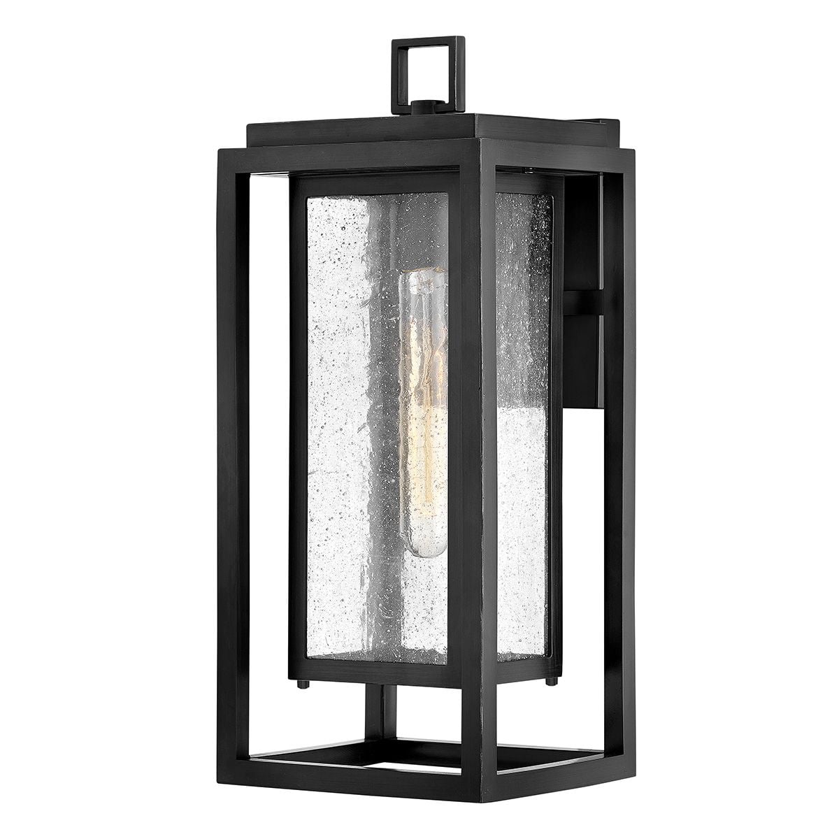 HK-REPUBLIC-M-BK Republic 1 Light Medium  Outdoor Lantern Black
