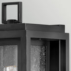 HK-REPUBLIC-M-BK Republic 1 Light Medium  Outdoor Lantern Black