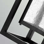 HK-REPUBLIC-M-BK Republic 1 Light Medium  Outdoor Lantern Black