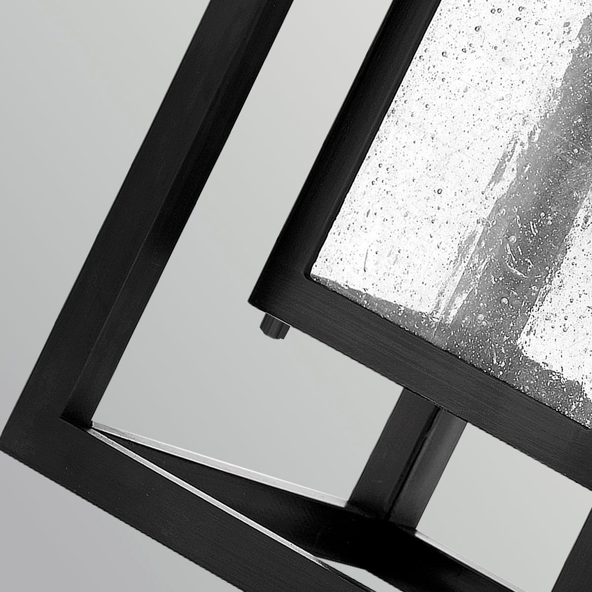 HK-REPUBLIC-M-BK Republic 1 Light Medium  Outdoor Lantern Black