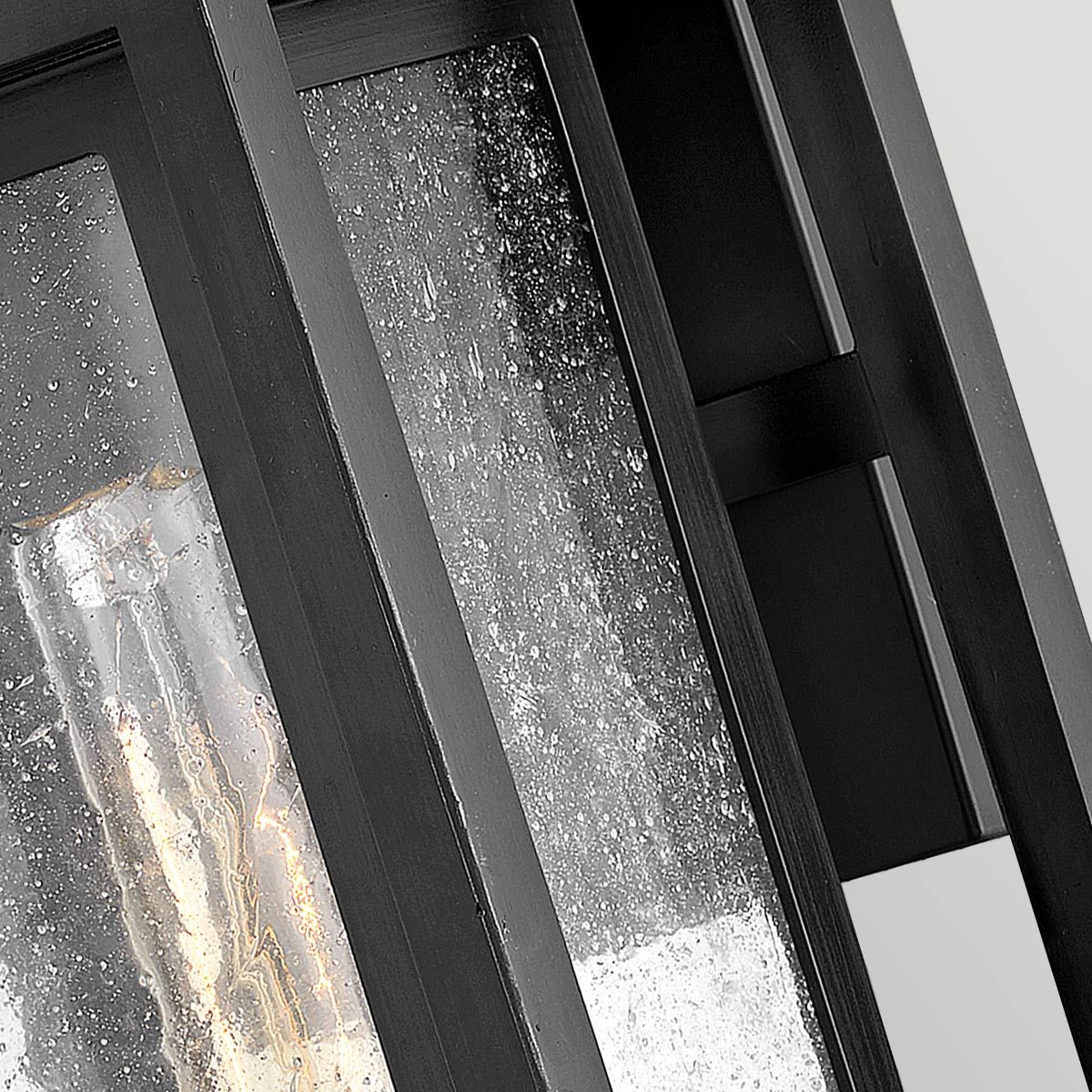 HK-REPUBLIC-M-BK Republic 1 Light Medium  Outdoor Lantern Black