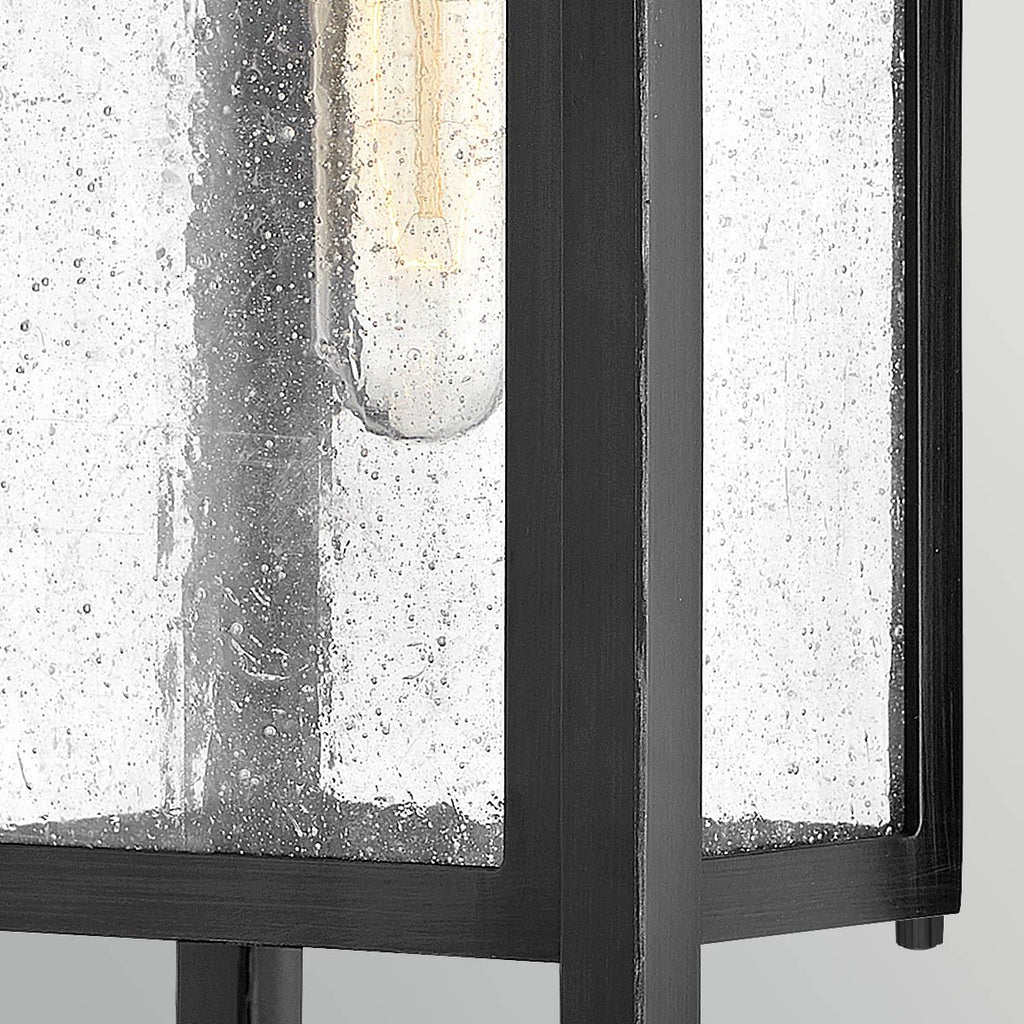 HK-REPUBLIC-M-BK Republic 1 Light Medium  Outdoor Lantern Black