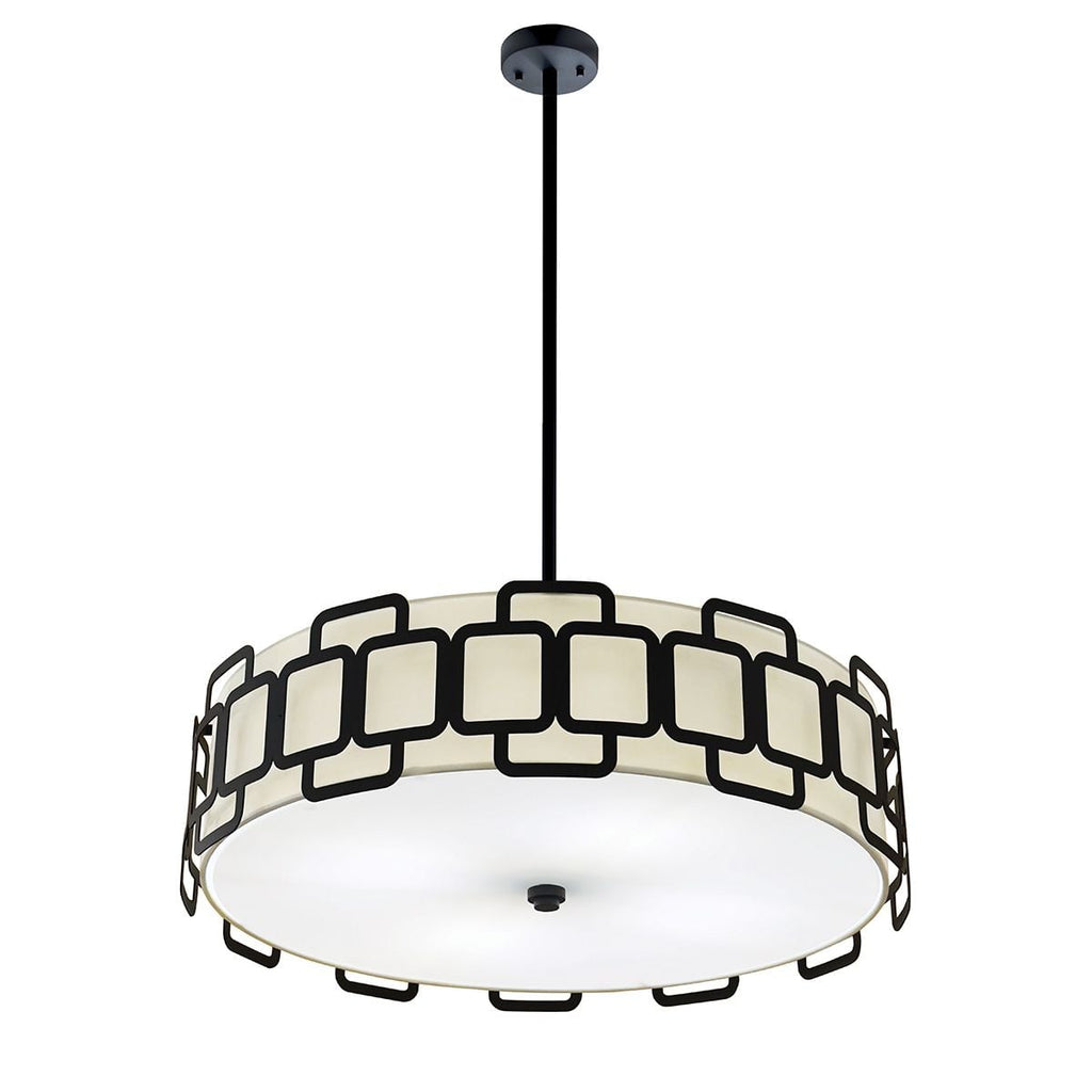 HK-SABINA-4P-BK Sabina 4 Light Pendant Black