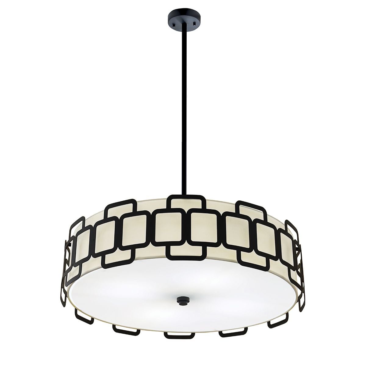 HK-SABINA-4P-BK Sabina 4 Light Pendant Black