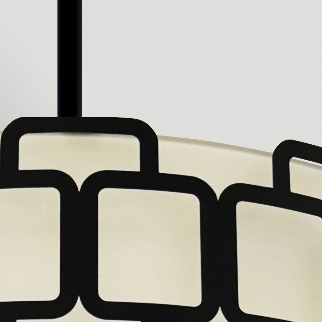 HK-SABINA-4P-BK Sabina 4 Light Pendant Black