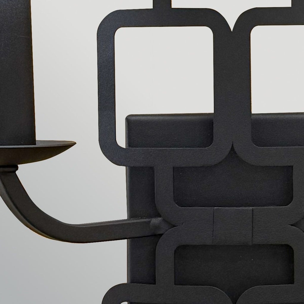 HK-SABINA2-BK Sabina 2 Light Wall Light Black