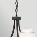 HK-SABINA5-BK Sabina 5 Light Chandelier Black