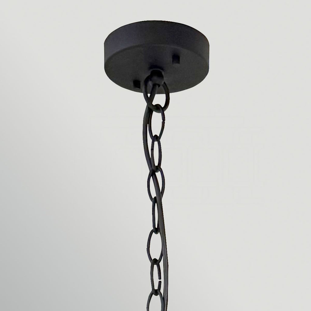 HK-SABINA5-BK Sabina 5 Light Chandelier Black