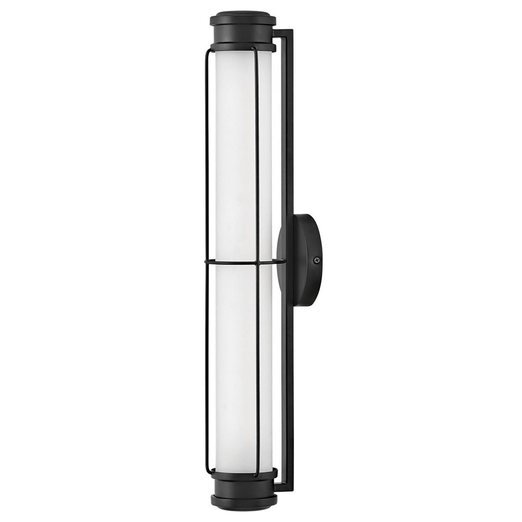 HK-SAYLOR-LED-M-BK Saylor Medium LED  Bathroom Wall Light  Matte Black