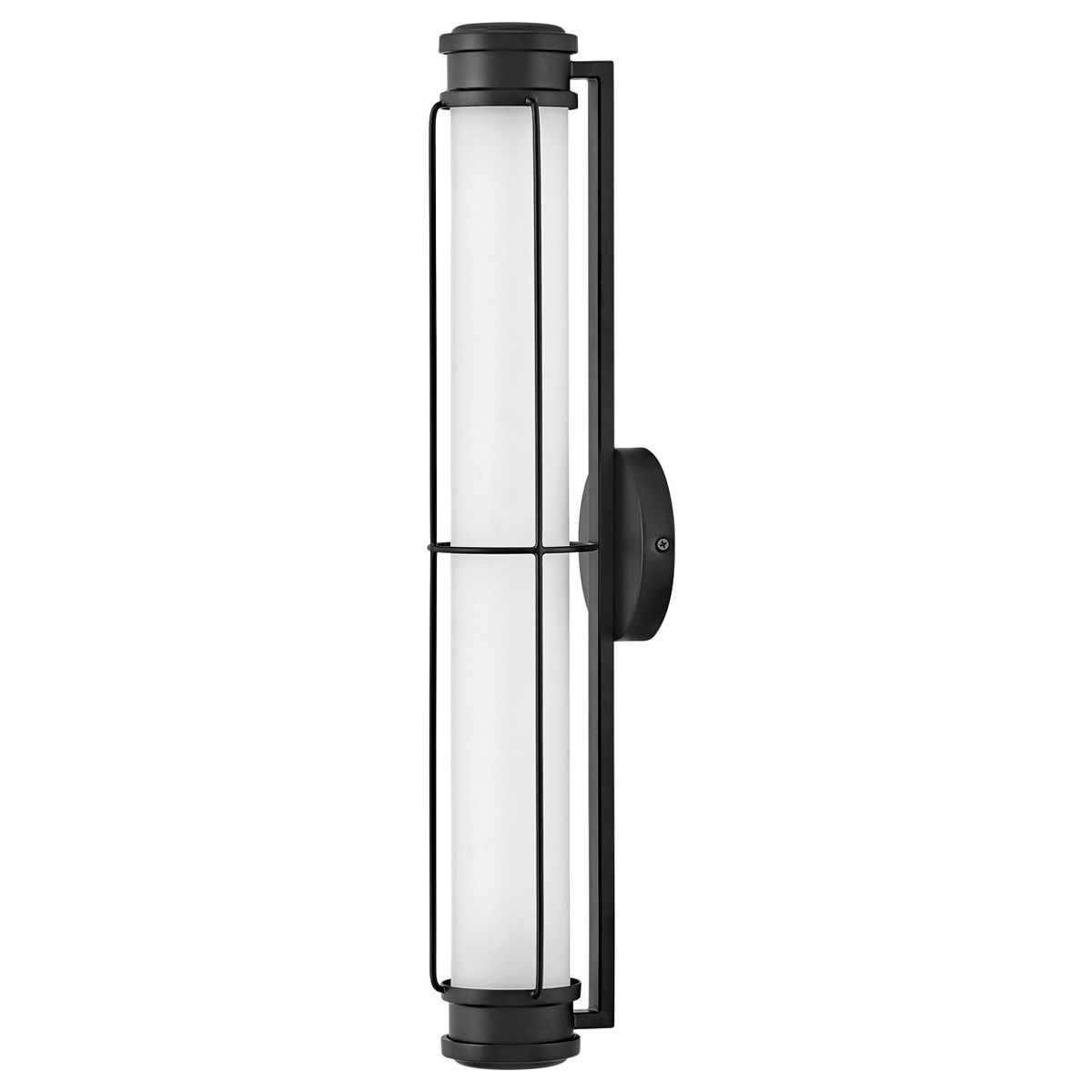 HK-SAYLOR-LED-M-BK Saylor Medium LED  Bathroom Wall Light  Matte Black
