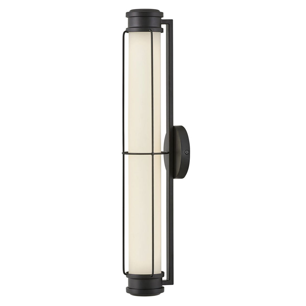 HK-SAYLOR-LED-M-BK Saylor Medium LED  Bathroom Wall Light  Matte Black