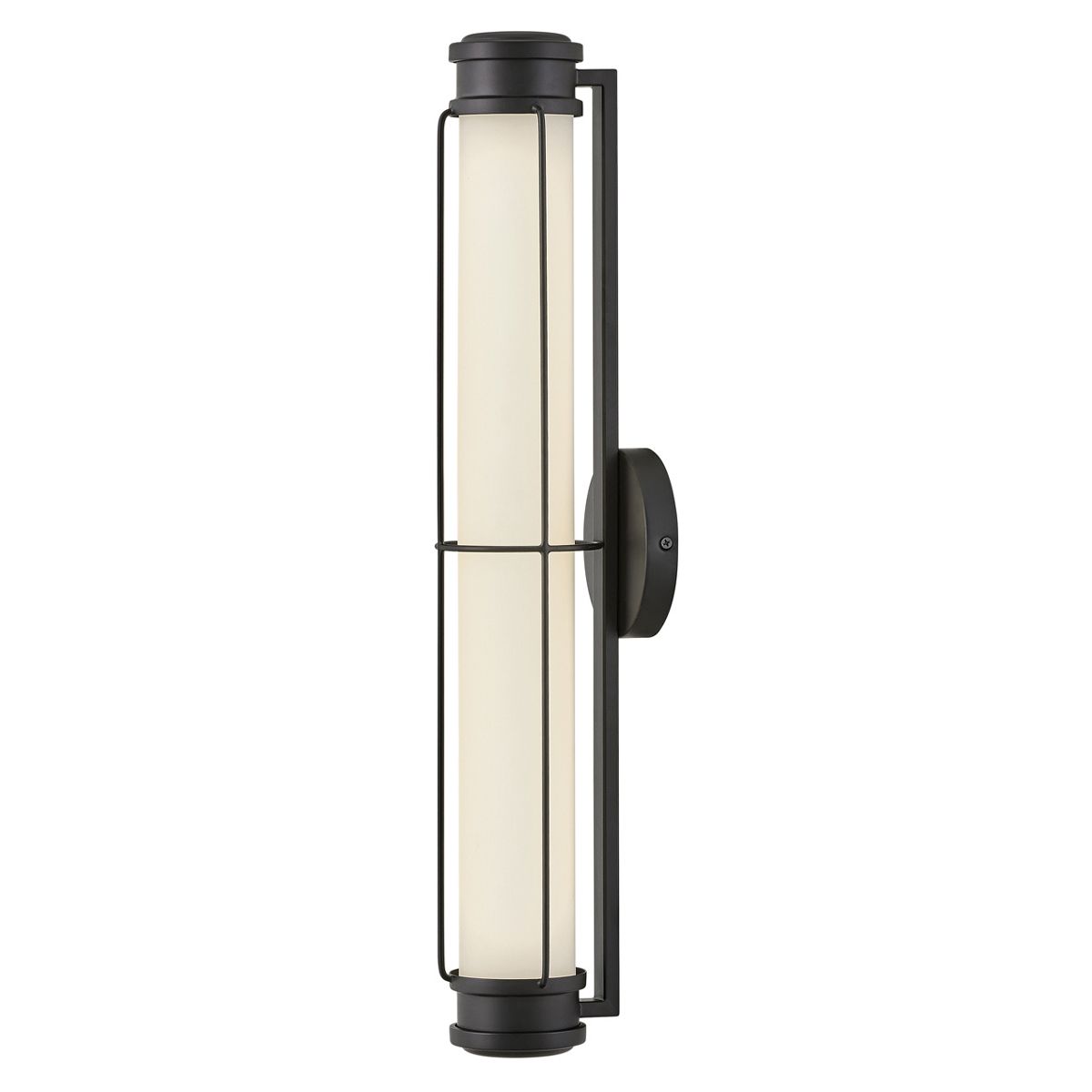 HK-SAYLOR-LED-M-BK Saylor Medium LED  Bathroom Wall Light  Matte Black