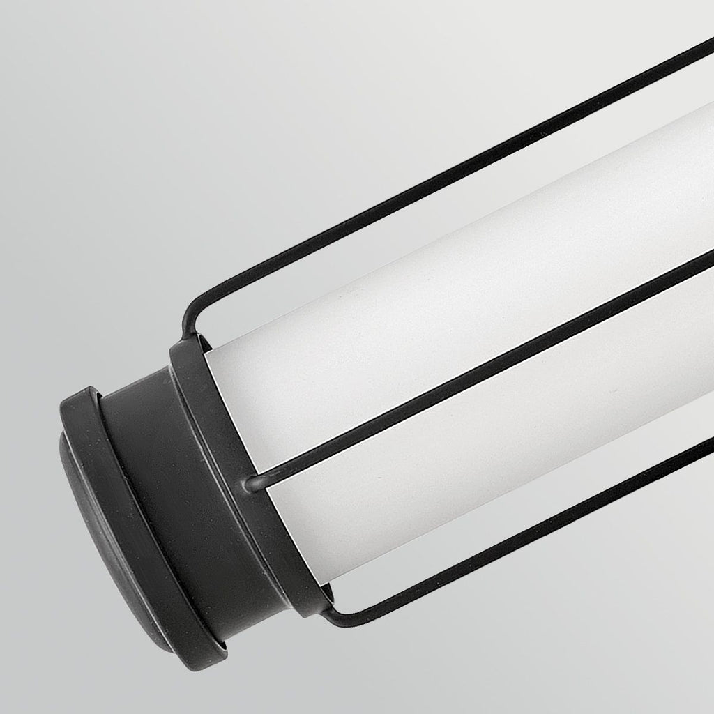 HK-SAYLOR-LED-M-BK Saylor Medium LED  Bathroom Wall Light  Matte Black