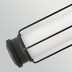HK-SAYLOR-LED-M-BK Saylor Medium LED  Bathroom Wall Light  Matte Black