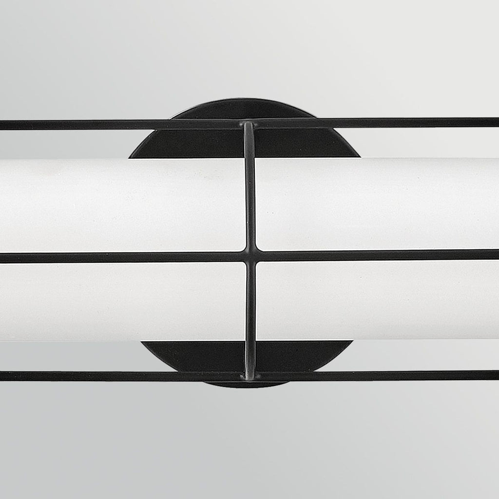 HK-SAYLOR-LED-M-BK Saylor Medium LED  Bathroom Wall Light  Matte Black