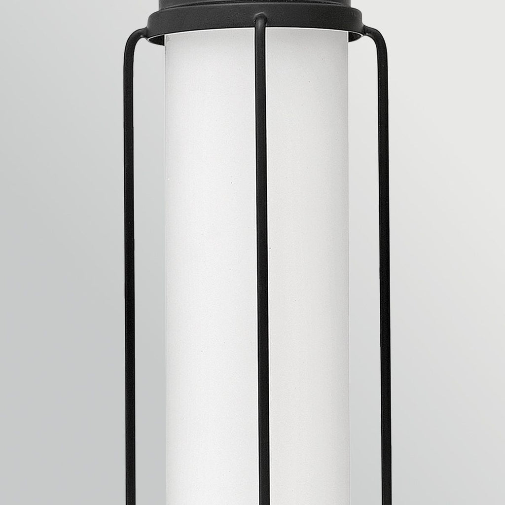 HK-SAYLOR-LED-M-BK Saylor Medium LED  Bathroom Wall Light  Matte Black