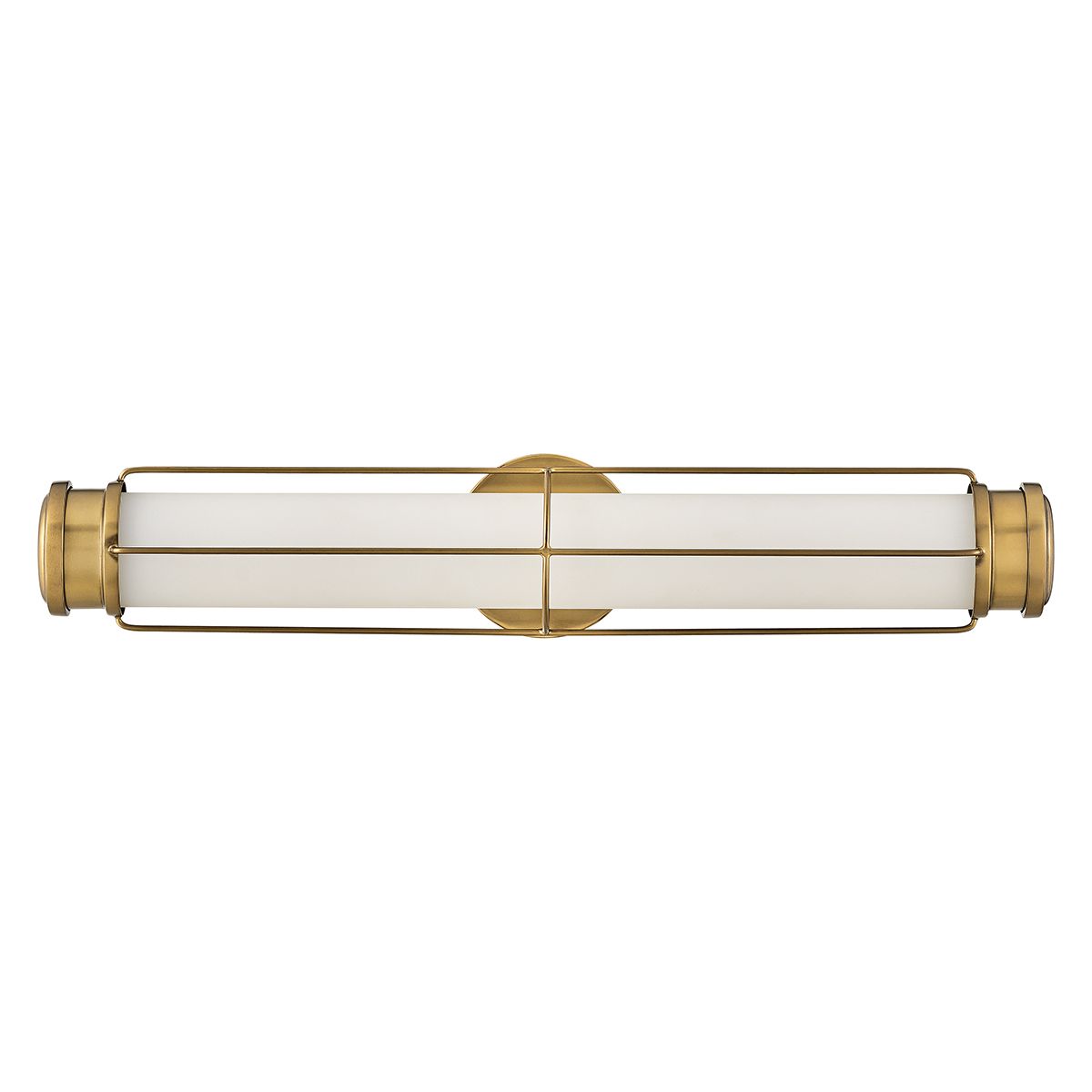 HK-SAYLOR-LED-M-HB Saylor Medium LED  Bathroom Wall Light  Heritage Brass