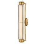 HK-SAYLOR-LED-M-HB Saylor Medium LED  Bathroom Wall Light  Heritage Brass