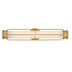 HK-SAYLOR-LED-M-HB Saylor Medium LED  Bathroom Wall Light  Heritage Brass
