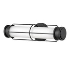 HK-SAYLOR-LED-S-BK Saylor Small LED  Bathroom Wall Light  Matte Black
