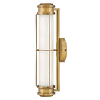 HK-SAYLOR-LED-S-HB Saylor Small LED  Bathroom Wall Light  Heritage Brass
