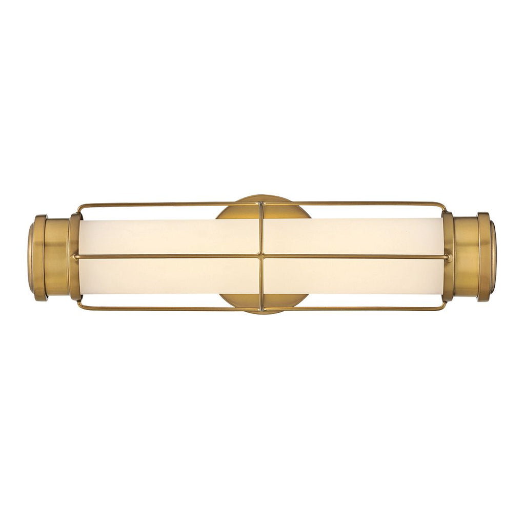 HK-SAYLOR-LED-S-HB Saylor Small LED  Bathroom Wall Light  Heritage Brass