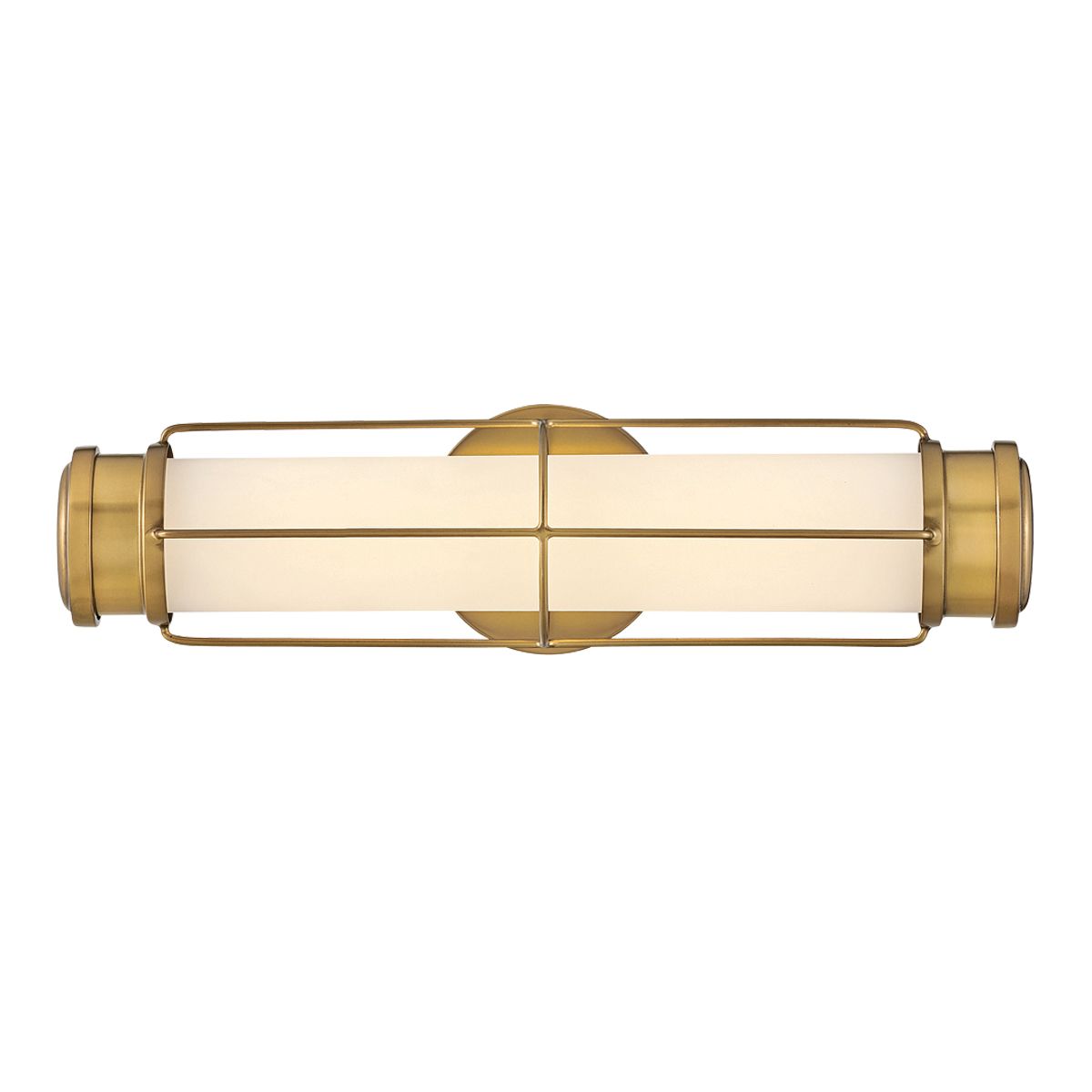 HK-SAYLOR-LED-S-HB Saylor Small LED  Bathroom Wall Light  Heritage Brass