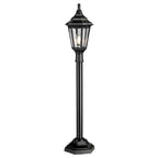 KINSALE-PILLAR Kinsale 1 Light  Outdoor Pillar Lantern Black