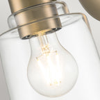 KL-AIVIAN1-WBR Aivian 1 Light Wall Light Weathered Brass