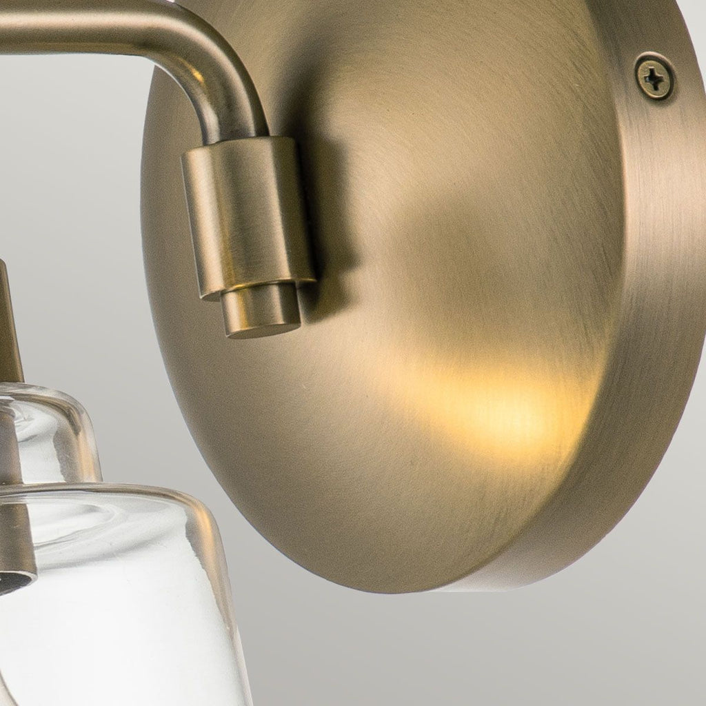 KL-AIVIAN1-WBR Aivian 1 Light Wall Light Weathered Brass