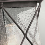 KL-ARGYLE2-S Argyle 1 Light Small Outdoor Wall Light Weathered Zinc