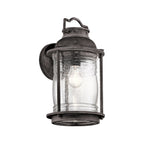 KL-ASHLANDBAY2-L Ashland Bay 1 Light Large  Outdoor Wall Lantern Weathered Zinc