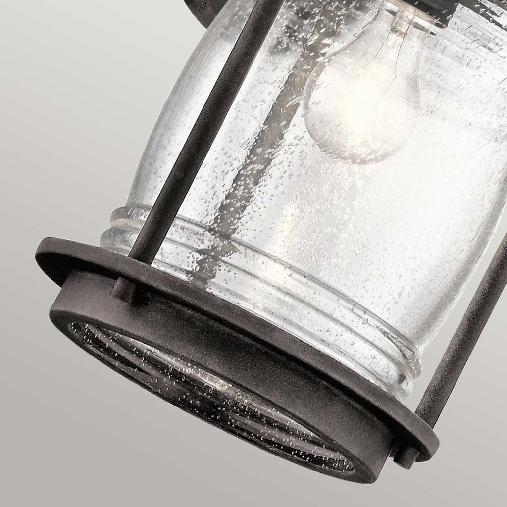KL-ASHLANDBAY2-L Ashland Bay 1 Light Large  Outdoor Wall Lantern Weathered Zinc
