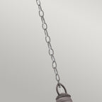 KL-BRIDGEPOINT8S Bridge Point 1 Light Small  Outdoor Chain Lantern Weathered Zinc