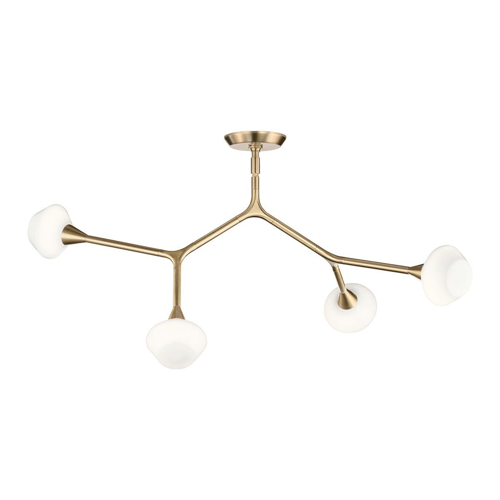 KL-CASSIUS-4P-CPZ Cassius 4 Light Pendant Champagne Bronze