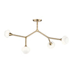 KL-CASSIUS-4P-CPZ Cassius 4 Light Pendant Champagne Bronze
