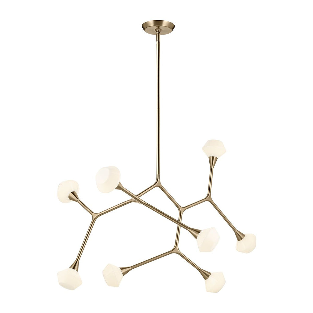 KL-CASSIUS-8P-CPZ Cassius 8 Light Pendant Champagne Bronze