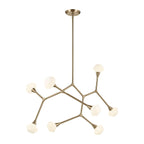 KL-CASSIUS-8P-CPZ Cassius 8 Light Pendant Champagne Bronze