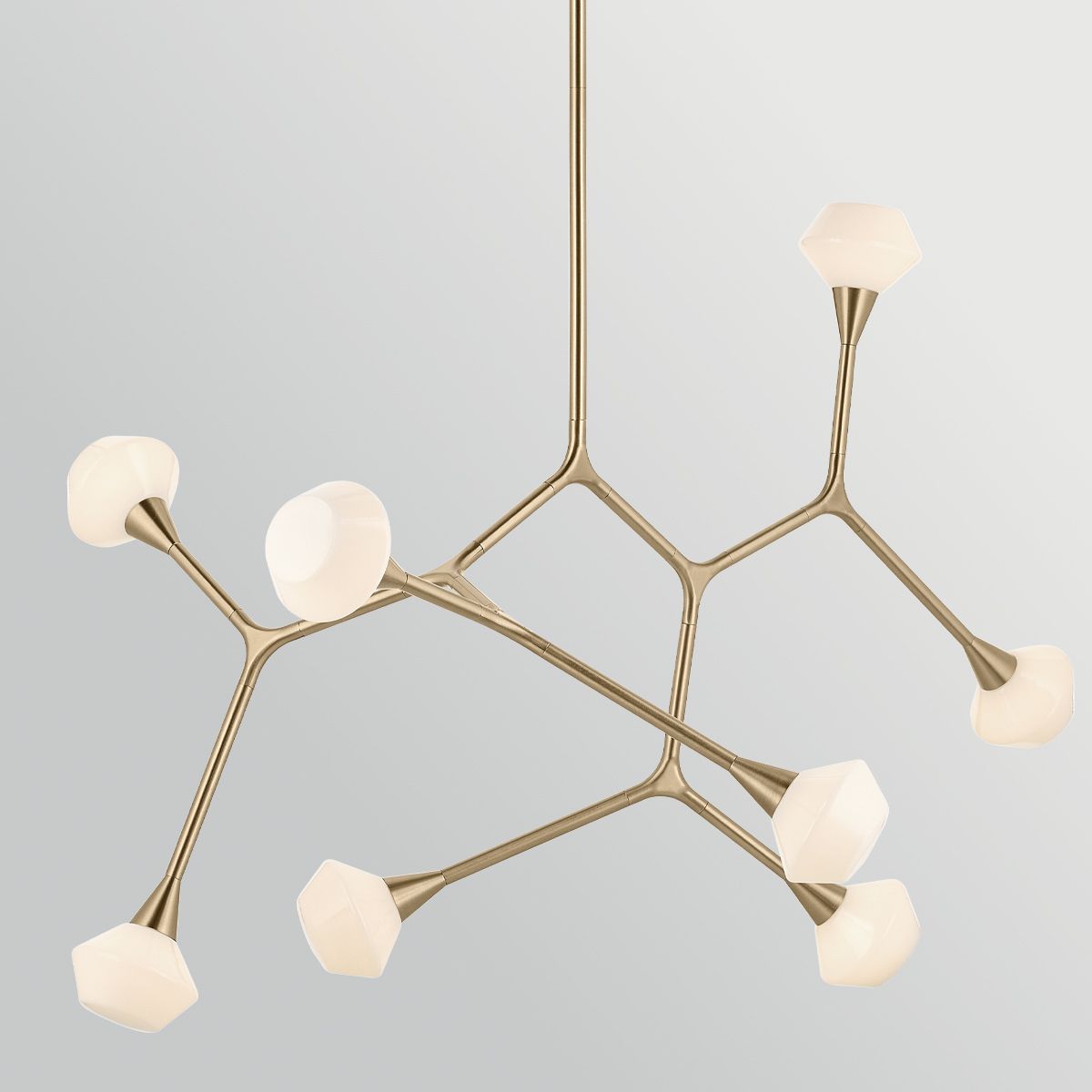 KL-CASSIUS-8P-CPZ Cassius 8 Light Pendant Champagne Bronze