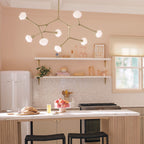 KL-CASSIUS-8P-CPZ Cassius 8 Light Pendant Champagne Bronze