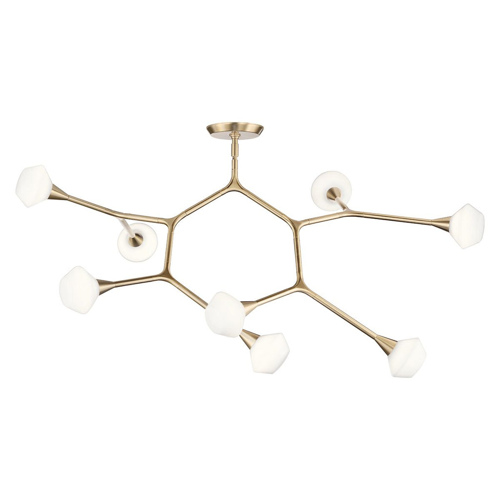 KL-CASSIUS-8P-CPZ Cassius 8 Light Pendant Champagne Bronze