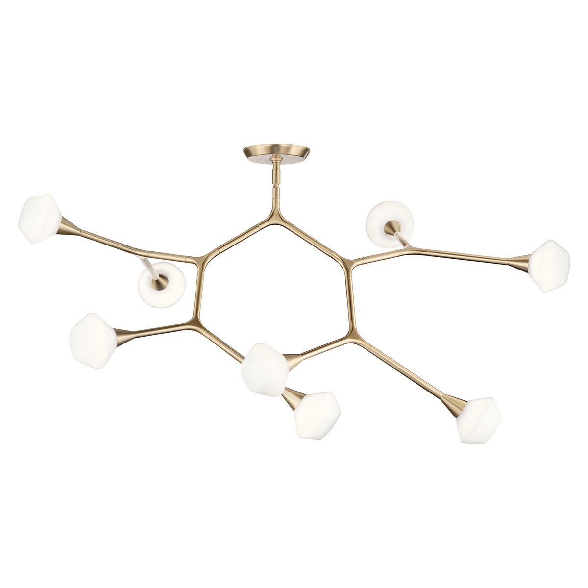 KL-CASSIUS-8P-CPZ Cassius 8 Light Pendant Champagne Bronze